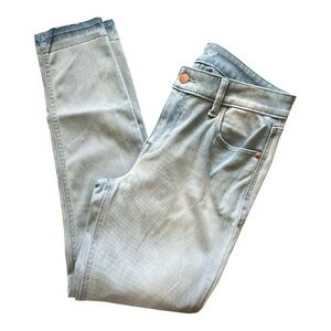 Old Navy Rockstar Light Blue Denim Super Skinny Jeans Size 8